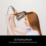Shark HyperAIR HD120BRN Hair Dryer with Concentrator, Styling Brush & Diffuser, Stone - Image 6