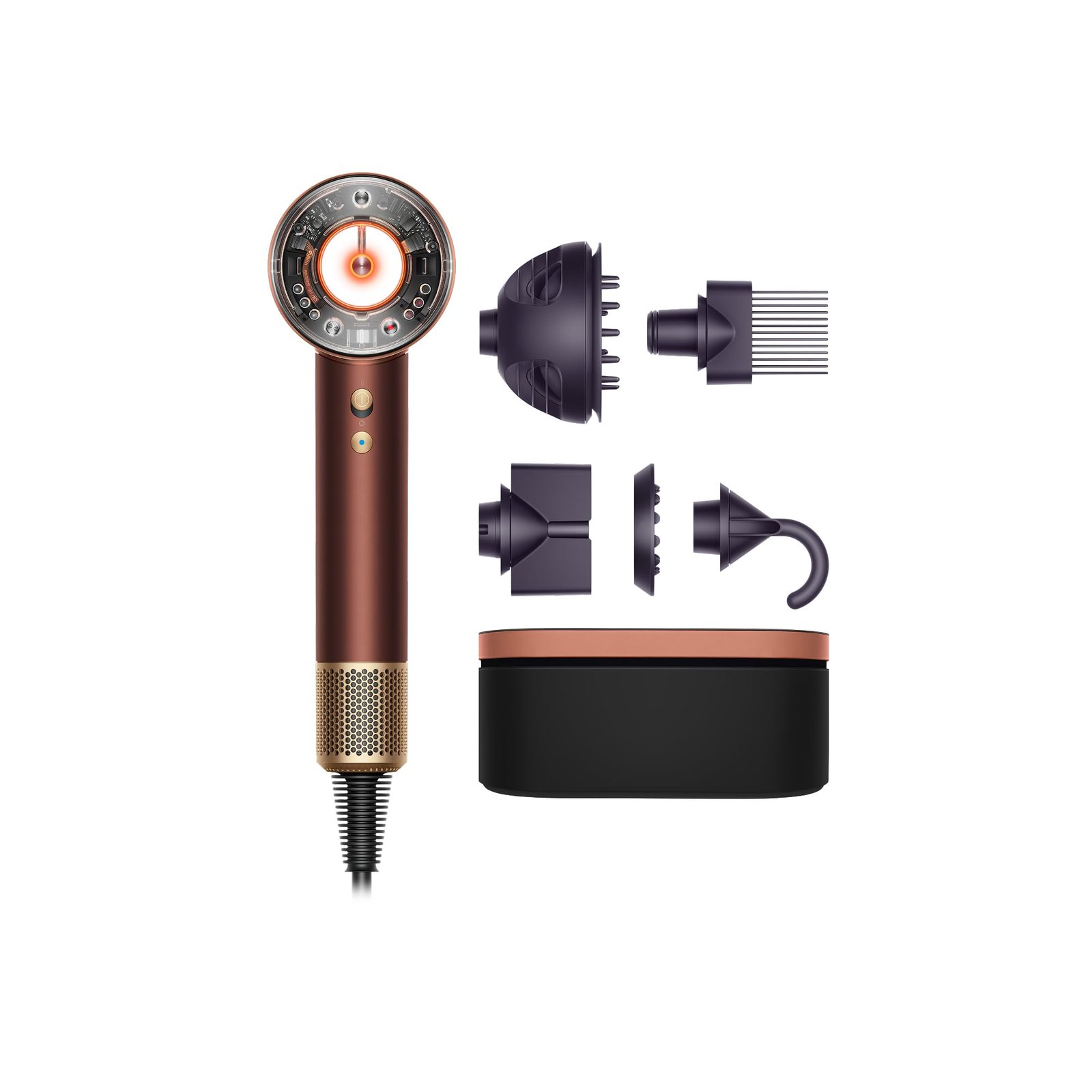 61bnVD2yOhL Limited Edition Dyson Supersonic Nural™ Hair Dryer in Plum and Copper - Image 1