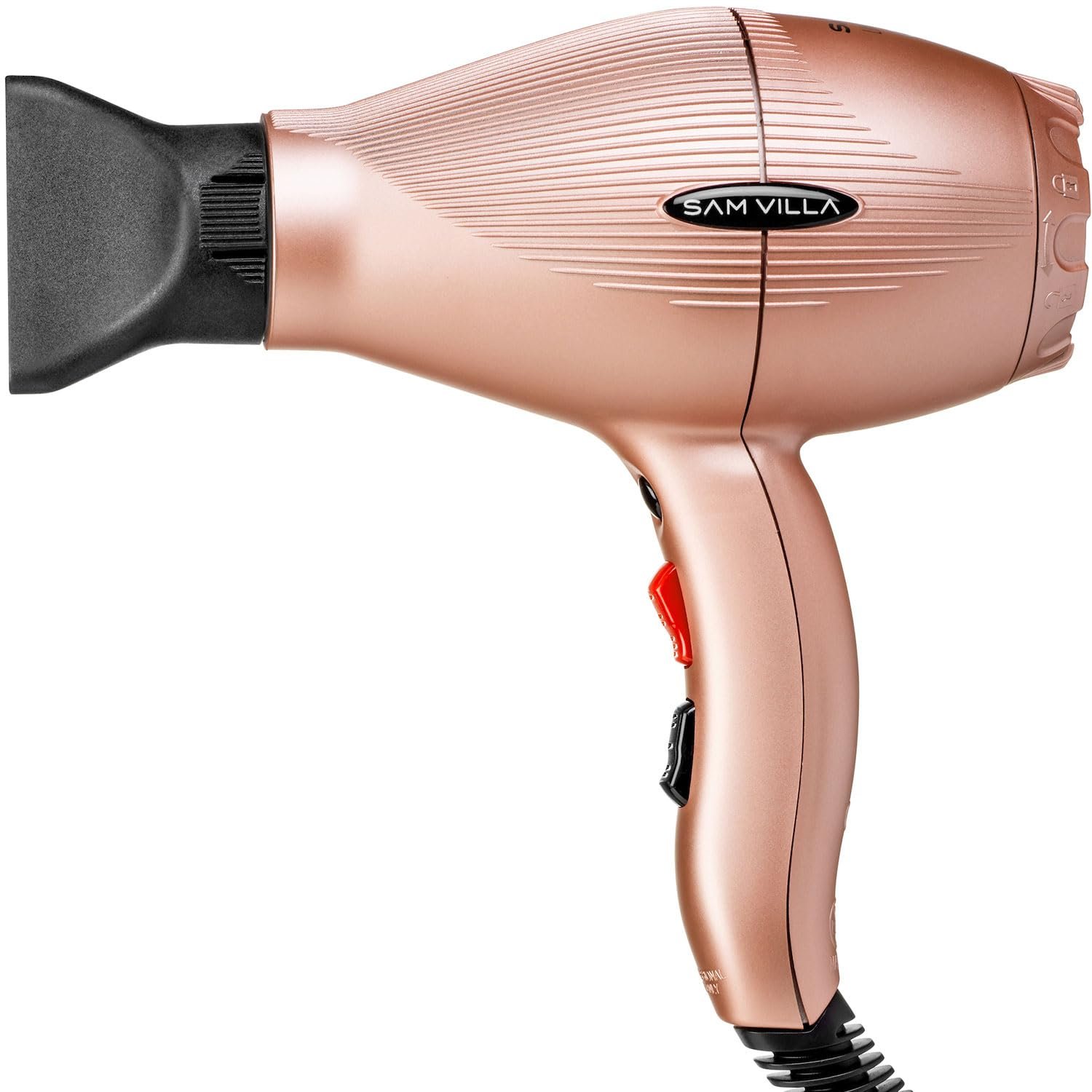 61kOwWY8GZL Sam Villa Professional Ionic Hair Dryer, Variable Speed & HEA - Image 1