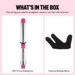 BaBylissPRO Nano Titanium Prima 3000 1.25" Ionic Flat Iron, Pink Rush - Image 5