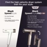 Shark SpeedStyle Pro Flex Dryer, Scalp Shield, Bag, Lilac, HD543PL - Image 12