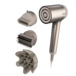 Shark HyperAIR HD120BRN Hair Dryer with Concentrator, Styling Brush & Diffuser, Stone