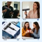 Nicebay Ionic Hair Dryer with Diffuser, 1600W High-Speed Salon Blow Dryer - Image 8