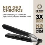ghd Chronos 1" Styler Smart Flat Iron Hair Straightener, Black - Image 2