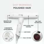 SRILabs DryQ Infrared Hair Dryer - Red Light, Frizz Control, Dual Voltage - Image 5