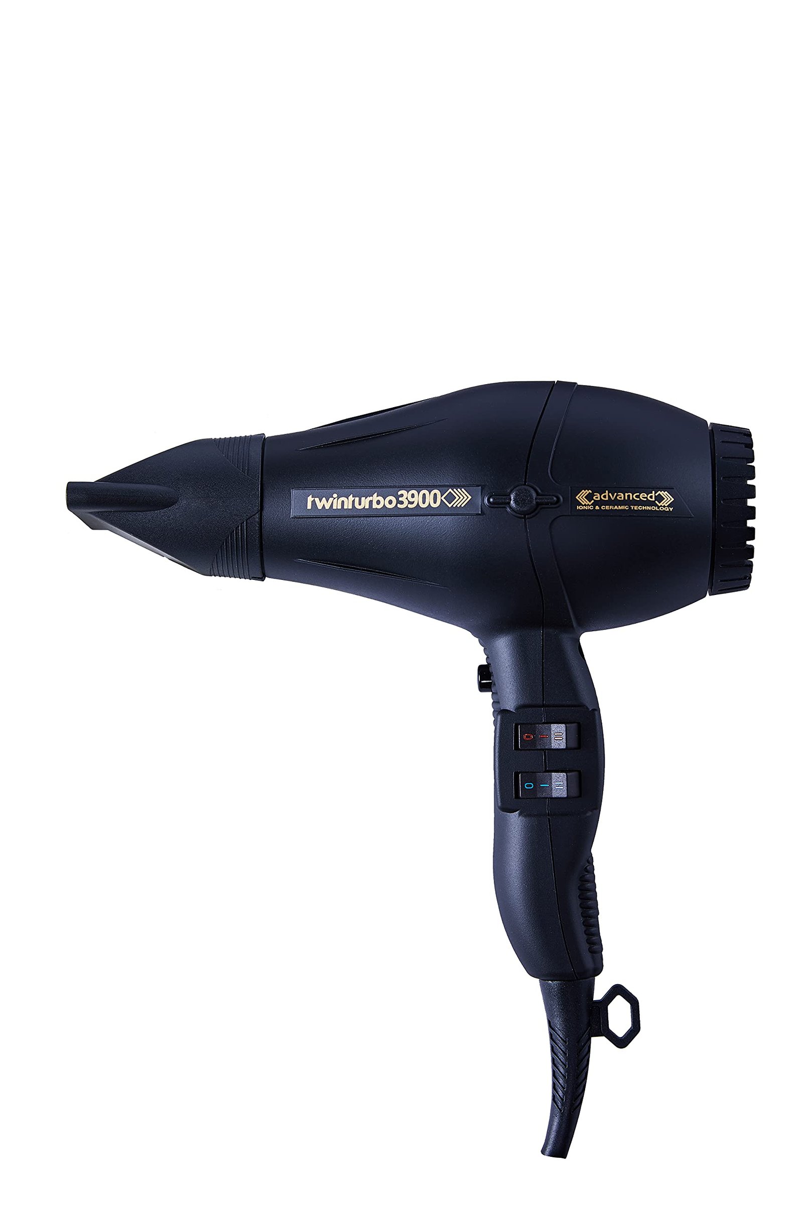 71Th6E-G_uS Turbo Power Twin Turbo 3900 Advanced Hair Dryer - Black - Image 1