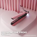 ghd Chronos 1" Ceramic Hair Straightener, Dusted Pink - Image 2