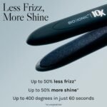 Bio Ionic 10X Styling Iron Hair Straightener with 1" Sonic Vibrating Plates - Image 10