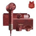 Laifen Swift 4 High-Speed Ionic Hair Dryer with Diffuser, Polished Burgundy