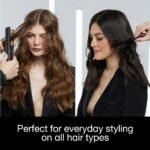 ghd Original Styler 1" Flat Iron Hair Straightener, Black + Bodyguard - Image 5