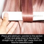 ghd Platinum+ Styler 1" Flat Iron Hair Straightener, White - Image 5