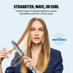 BaBylissPRO The Prima3100 Flat Iron, Dual Voltage, 1 inch - Image 2