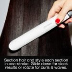 ghd Chronos 1" Styler Smart Flat Iron Hair Straightener, White - Image 3