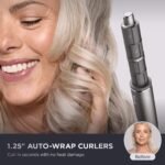 Shark FlexFusion Ceramic Air Styler, Straightener, Metallic Mist, HD651S - Image 4