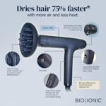 Bio Ionic SMART-X Hair Dryer with Diffuser, High-Efficiency Blow Dryer - Image 2