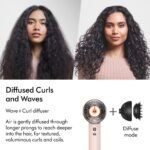 Dyson Supersonic Nural Hair Dryer in Ceramic Pink and Rose Gold - Image 9